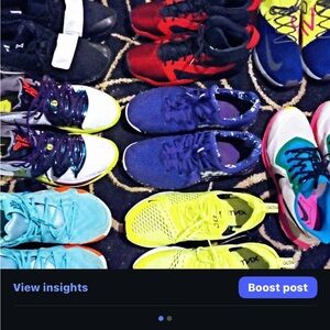 Colorful Athletic Shoes Collection